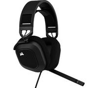 Corsair HS80 RGB USB Casque Gaming Premium avec Dolby Son Surround 7.1 (Microphone de Qualité Adaptée à La Diffusion, Tissu Microfibre Respirant, Audio Haute-Fidélité, Construction Durable) Carbone