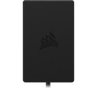 Corsair Hub interne 4 ports - 4X ports USB 2.0 9 broches - Fixation facile par aimant - Compatible avec la plupart des cartes mères Intel et AMD - Noir