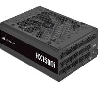 Corsair HX1500i Bloc d'alimentation numérique ATX entièrement modulaire à très faible bruit (trois connecteurs EPS12V, ventilateur à roulement fluide dynamique de 140 mm, mode zéro tr/min, efficacité