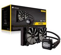 Corsair Hydro H110i Refroidisseur Liquide (280mm Radiateur, deux SP140 PWM Ventilateur, All-in-One Liquid CPU Cooler) Noir
