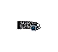 Corsair Hydro H150i Pro 360mm RGB refroidisseur liquide pour CPU, 3 ventilateurs PWM de 12cm, tête de pompe LED
