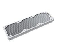 Corsair Hydro X Series XR5 360mm V2 Radiateur de Personnalisé - Compatible avec Les Ventilateurs iCUE Link - Supports de Ventilateur 3 x 120mm - Plaques de Protection à vis - Filetage G1/4 po - Blanc