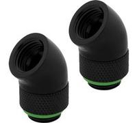 Adaptateur Rotatif à 45 degrés Corsair Hydro X Series, Lot de Deux Blanc