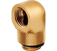 CORSAIR Lot de deux adaptateurs Hydro X Series 90° Rotary - Or New