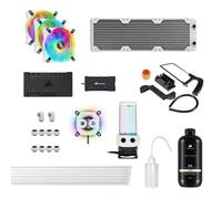Kit de refroidissement personnalisé CORSAIR HYDRO X SERIES iCUE XH305i RGB PRO - Blanc New