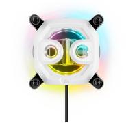 CORSAIR Hydro X Series XC7 RGB - Bloc de refroidissement d'unité centrale par eau pour système de refroidissement - (pour : LGA1156, LGA1155, LGA1150, LGA1151, AM4, LGA1200) - base en cuivre...