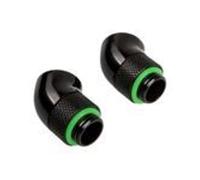 Corsair Hydro X Series XF Hardline Adaptateur coudé 45 degrés G1/4" noir 2 pièces