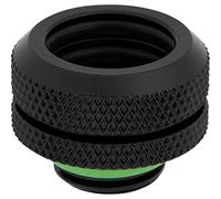 Corsair Hydro X Series, XF Hardline, Lot de Quatre, Embouts OD de 14 mm (BSPP Filetage du Port, Finition de Haute Qualité, à Torique Double, Compatibilité avec d’Adaptateurs Hydro X) Noir