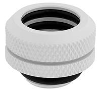 Corsair Embouts Hydro X XF Hardline - Lot de 4, OD 14 mm, G1/4" BSPP, double torique - Blanc