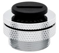 Corsair Hydro X Series XF Hardware Cooling Accessory G1/4-Inch Stop Plug Chrome