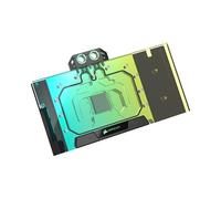 CORSAIR Hydro X Series XG5 RGB 5090 Astral Waterblock pour GPU - pour ASUS ROG Astral GeForce RTX 5090, cuivre nickelé, Plus de 60 ailettes de Refroidissement Haute densité, 16 LED RGB adressables