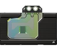 Corsair Hydro X Series XG7 RGB 3090 Ti Founders Edition Waterblock pour Carte Graphique - pour NVIDIA GeForce RTX 3090 Ti FE (Construction de La Plaque Froide en Cuivre Nickelé) Noir