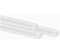 Corsair Hydro X Series XT Hardline Satin Tube de 12mm (Tube PMMA Rectiligne Haute Qualité, Conception Robuste, Facile à Découper) Blanc (Lot de 6)
