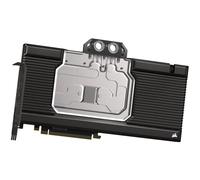 Corsair Hydro X Series XG7 RGB 4080 SUPRIM/Trio Bloc d'eau pour GPU - pour Les Cartes MSI GeForce RTX™ 4080 SUPRIM et Gaming Trio - Cuivre Nickelé - Plaque Arrière Incluse - Noir