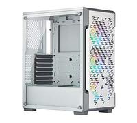 Corsair iCUE 220T RGB Airflow, Moyen-Tour ATX Boitier Gaming en Verre Trempé - Blanc