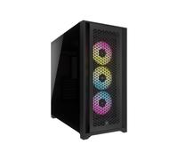 Corsair iCUE 5000D RGB Airflow iCUE 5000D RGB AIRFLOW - Boîtier moyen tour - Noir - RGB - Verre Trempé