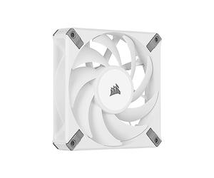 Corsair iCUE AF120 RGB ELITE 120mm PWM Kit de Trois Ventilateurs - Huit LED RGB Par Ventilateur - Technologie AirGuide - Palier Fluid Dynamic - Contrôleur iCUE Lighting Node CORE Inclus - Noir