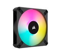 Corsair iCUE AF120 RGB Elite 120mm PWM Ventilateur - Huit LEDs RGB - Technologie AirGuide - Palier Fluid Dynamic - Mode Ventilateur Zero RPM - Compatible avec Le Logiciel CORSAIR iCUE - Noir