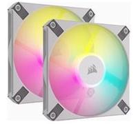 CORSAIR iCUE AF120 RGB SLIM - Ventilateur châssis - 120 mm - blanc (pack de 2) G