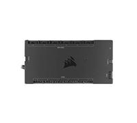 Corsair iCUE COMMANDER CORE XT, Contrôleur Connecté de l’éclairage RGB et de la Vitesse de Ventilation (jusqu’à Six Ventilateurs et 264 LED RGB, Zero RPM, Surveillance de Température) Noir