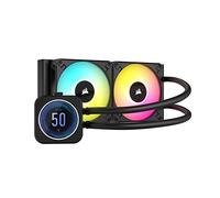 Corsair iCUE H100i Elite LCD XT Refroidisseur de CPU Liquide - Écran LCD IPS - Deux Ventilateurs AF120 RGB Elite - Radiateur 240mm - Convient à Intel® LGA 1700, AMD AM5, et Plus - Noir