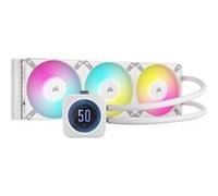 CORSAIR iCUE H150i ELITE LCD XT - Système de refroidissement liquide de processeur - écran LCD personnalisé - Taille de radiateur : 360 mm - (pour : LGA1150, LGA1151, LGA1155, LGA1156, LGA1200, LGA136
