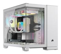 Corsair iCUE Link 2500X RGB White - Boîtier µATX blanc avec fenêtre
