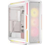 Corsair Boîtier PC ATX 5000T LX RGB 3 ventilateurs LX120 RGB Éclairage Aurora RGB Blanc