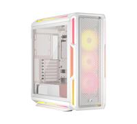 Corsair iCUE LINK 5000T LX RGB, Boîtier PC Midi Tower Blanc, ATX/EATX/microATX/Mini-ITX, 3x120mm avant, USB 3.2 Gen 1/Gen 2, radiateurs 360mm
