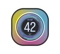 CORSAIR iCUE Link AIO LCD Screen Module - Écran LCD IPS 2,1" - 24 LED RGB Adressables Individuellement - Installation sans Outil - Noir