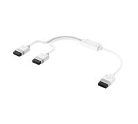 Corsair iCUE LINK Câble en Y - 600mm Straight - Blanc