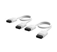 Corsair Câbles iCUE LINK – 2 x 200 mm droits – Blanc