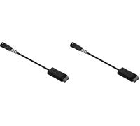 Corsair iCUE Link GPU RGB Adapter - Intégration de l'écosystème iCUE Link pour Les Blocs d'eau GPU Hydro X Series XG7, XG5 (2020-2023) - Noir (Lot de 2)