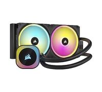 CORSAIR iCUE Link H115i RGB Liquid CPU Cooler - 280mm AIO - Ventilateurs QX140 RGB - Convient à Intel® LGA 1700, AMD® AM5 - Hub Système iCUE Link Inclus - Noir