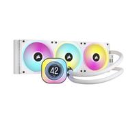Kit Watercooling AIO Corsair iCue Link H150i LCD RGB - 360mm (Blanc)