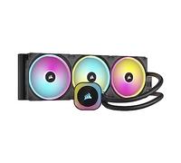 CORSAIR iCUE LINK H170i RGB Liquid CPU Cooler - 420mm AIO - Ventilateurs QX140 RGB - Convient à Intel® LGA 1700, AMD® AM5 - Hub Système iCUE LINK Inclus - Noir