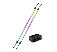CORSAIR iCUE Link LS430 Aurora Kit de Bandes Lumineuses RGB 430mm - 2 Bandes de LED RGB à Diffusion Magnétique - Adaptateur iCUE Link et Câble Adaptateur ARGB vers iCUE 3 Broches Inclus