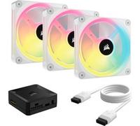 Corsair CO-9051006-WW système de refroidissement d’ordinateur Boitier PC Ventilateur 12 cm Blanc 3 pièce(s)