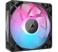 CORSAIR iCUE Link RX120 Max RGB 120mm PWM Ventilateur Épais - Pression Statique Élevée - Palier à Dôme Magnétique - Ventilateur Unique - Noir