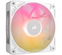 CORSAIR iCUE Link RX120 Max RGB 120mm PWM Ventilateur Épais - Pression Statique Élevée - Palier à Dôme Magnétique - Ventilateur Unique - Blanc