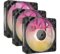 Lot de 3 Ventilateurs de boitier Corsair iCue Link RX Max RGB - 12cm (Noir)