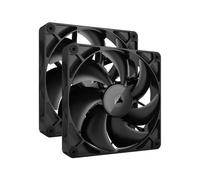 Corsair iCUE LINK RX140 - Kit de 2 Ventilateurs 140mm Noir - 300-1700 RPM - 18.1-95.7 CFM - 10-36 dB - PWM - Pression Statique 3.379 mmH2O