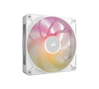 CORSAIR iCUE Link RX140 Max RGB 140mm PWM Ventilateur Épais - Pression Statique Élevée - Palier à Dôme Magnétique - Ventilateur Unique - Blanc