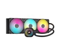 CORSAIR iCUE Link Titan 420 RX Refroidisseur Liquide RGB pour CPU - 420mm AIO - Faible Bruit - Intel LGA 1851/1700, AMD AM5/AM4 - 3 Ventilateurs RX140 RGB - Hub Système iCUE Link Inclus - Noir