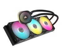 Corsair iCUE Link Titan 420 RX Refroidisseur Liquide RGB pour CPU - 420mm AIO - Faible Bruit - Intel LGA 1851/1700, AMD AM5/AM4 - 3 Ventilateurs RX140 RGB - Hub Système iCUE Link Inclus - Noir