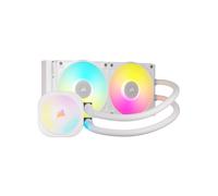 Corsair iCUE LINK TITAN RX RGB - Refroidisseur liquide AIO 120mm -Sockets LGA 1700/1851, AM4/AM5 - Radiateur Aluminium 277mm - 300-2100 RPM - Blanc