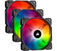 Corsair iCUE SP120 RGB PRO, 120mm LED RGB, Silencieux, Flux d’air élevé, Ventilateur de Refroidissement (Triple Pack)