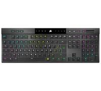 Corsair Clavier gaming K100 Air Wireless CH-913A01U-FR – Sans fil Bluetooth Azerty Noir