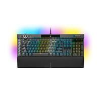 Corsair Clavier gaming K100 RGB OPX optique-mécanique USB QWERTZ Allemand Noir