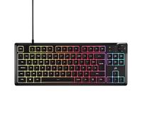 Corsair K55 Core TKL Clavier Gaming RGB - Tenkeyless, 8 Zones RGB, Touches Silencieuses à Membrane, Résistant aux Éclaboussures, Touches Multimédia, 1000Hz - Disposition FR - Noir